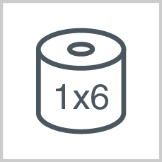 Rolls per packet: 1 x 6