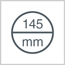 Roll diameter: 145 mm